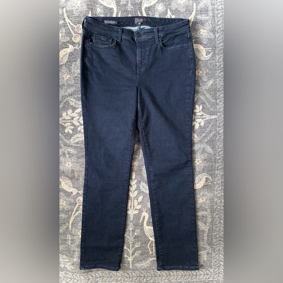 NYDJ Sheri Slim dark wash Jeans - Picture 1 of 6